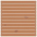 vidaXL Repose-pied de jardin Marron miel Bois de pin solide