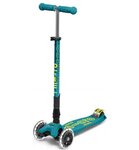 Trottinette  Mobility Maxi  Deluxe Pliable LED Bleu Pétrole
