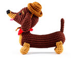Fil de coton Amigurumi Brun Double expresso