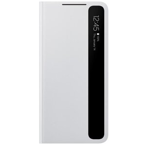 Smart clear view cover s21 plus gris clair