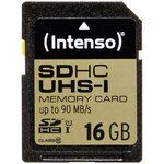 Carte mémoire INTENSO SD UHS I Professionnel 16 Go