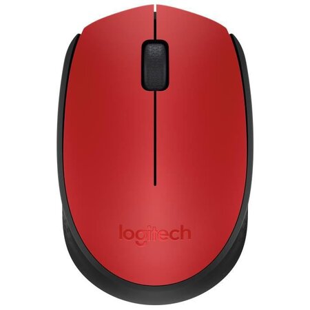 Logitech souris sans fil m171 rouge