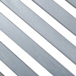 vidaXL Banc de jardin 3 places 150 cm Gris Bois d'eucalyptus solide