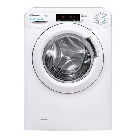 Lave-linge hublot candy cs1410txme/1-47 - 10 kg - largeur 60 cm - classe a - 1400 tours/min - blanc