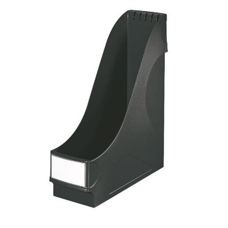 Porte-revues extra large  format a4  polystyrène  noir leitz