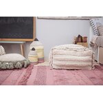 Tapis coton air Canyon - rose - 140 x 200