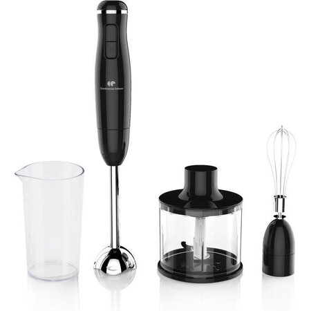 Pied mixeur plongeant CONTINENTAL EDISON CEHB01 Noir