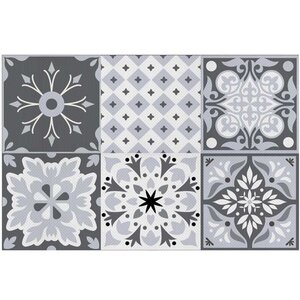 Set de table rectangulaire carreaux