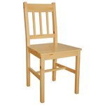 vidaXL Chaises à manger lot de 4 bois de pin