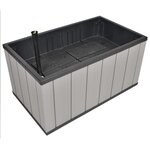 Keter Jardinière Sequoia Taille moyenne Gris PP 240929