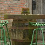 Esschert design tabouret de bar tractor vert ih023