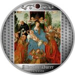 FEASTS OF THE ROSARY Albrecht Dürer argent monnaie 500 Francs Cameroon 2021