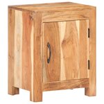 vidaXL Table de chevet 40x30x50 cm Bois d'acacia massif