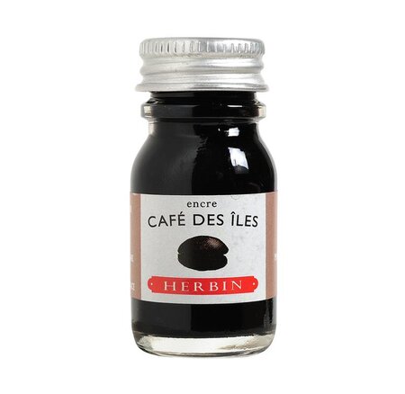 flacon encre 10ml café des iles HERBIN