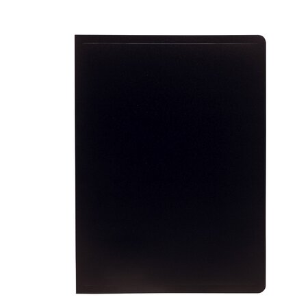 Protège-documents a4 polypro 80 pochettes 160 vues noir exacompta