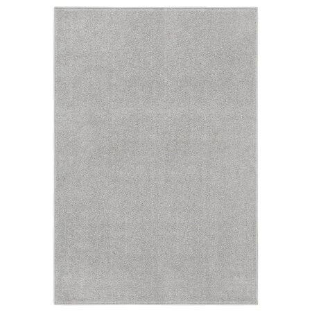 vidaXL Tapis à poils courts 200x290 cm Gris clair
