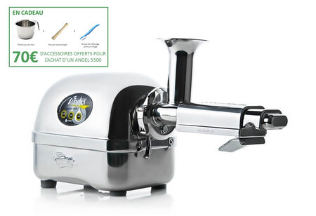 Coffret Angel 5500 + Accessoires - Extracteur De Jus Horizontal