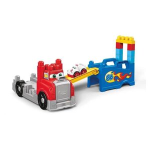 Mega bloks mon camion de course - 8 blocs - 12 mois et +