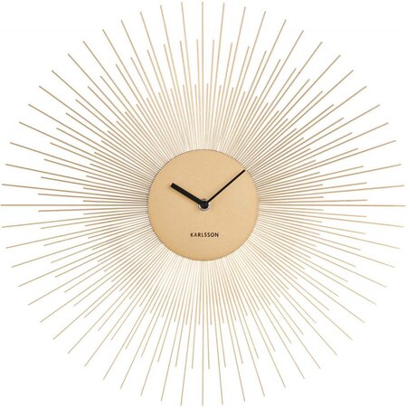 Horloge en métal peony 45 cm