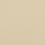 vidaXL Coussins de palette 2 Pièces beige tissu