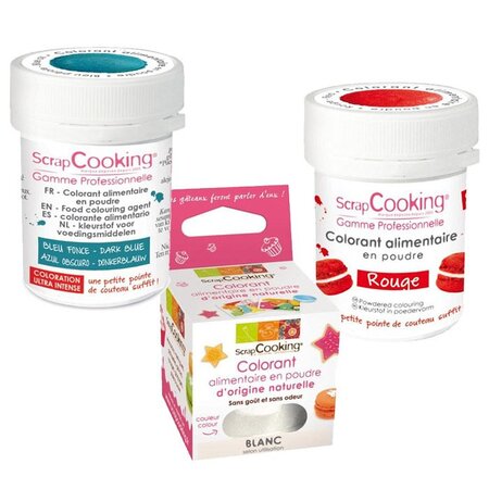 Kits de colorants alimentaires - Drapeau français