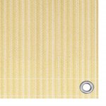 vidaXL Tapis de tente 250x600 cm Beige