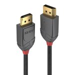 Lindy 36484 câble displayport 5 m noir  gris