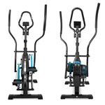 Vélo elliptique super smart bike cross trainer - 8 niveaux de résistance magnétique - roue inertie 7kg  ecran d'entraînement