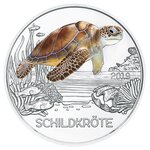 Pièce de monnaie 3 euro Autriche 2019 – Tortue