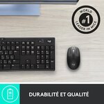 Logitech - souris sans fil m190 mid gris