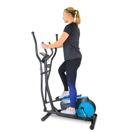 Vélo elliptique d'appartement smart bike 8 niveaux de résistance magnétique - roue inertie 3kg  ecran d'entraînement