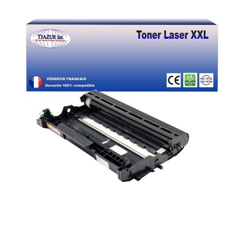 Kit Tambour compatible avec Brother DR3100, DR3200 pour Brother HL5250DN, HL5270DN, HL5370DWT, HL5370W, HL5240DW, HL5240L - 8 000 pages - T3AZUR