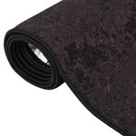 vidaXL Tapis lavable antidérapant 120x180 cm Anthracite