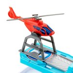Matchbox playset helicoptere - circuit / petite voiture - 3 ans et +