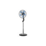 Rowenta Vu5670f0 Ventilateur Sur Pied O 40 Cm - 70 Watts - 5 Vitesses - Turbo Silence Extreme - Debit : 4800 M3/h