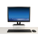 DESQ Socle pour moniteur Acrylique Transparent 22 x 20 x 7 cm