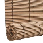 vidaXL Store roulant en bambou 140x220 cm Marron