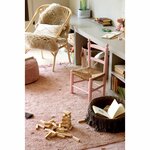 Tapis coton lavable Woods Symphony nude - 140 x 200 cm