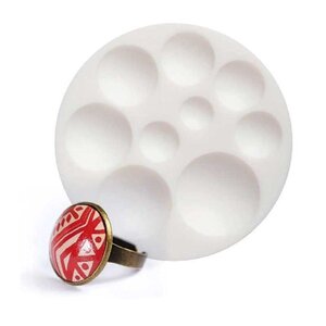 Moule en silicone (mini) Cabochon Rond