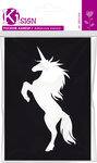 Pochoir adhésif Licorne 7x10 cm