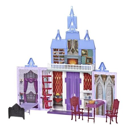 La reine des neiges 2 - château d'arendelle d'elsa et anna - 2 étages