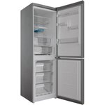 Indesit ind_nf_17 - réfrigérateur bas 338 l (234 + 134) - total no frost - l 67 x h 196 - silver