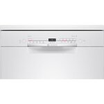 Lave-vaisselle pose libre bosch sms2itw12e série 2 - 12 couverts - induction - l60cm - 48db - blanc