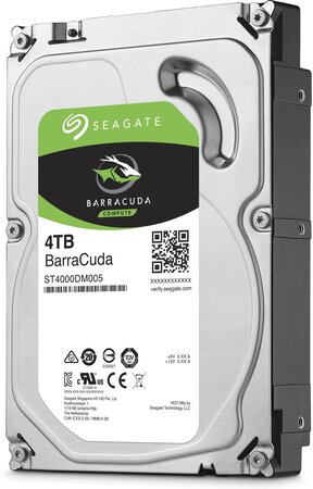 Disque Dur Seagate BarraCuda 4 To (4000 Go) S-ATA 3 - (6 Gb/s) (ST4000DM005)