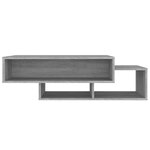 vidaXL Table basse Sonoma gris 105x55x32 cm Bois d'ingénierie