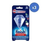 Liquide de Rinçage Lave-Vaisselle 800 ml + Protecteur de Lave-Vaisselle Anticalcaire x3 FINISH