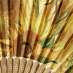 Éventail décoratif et utilitaire tournesols - van gogh