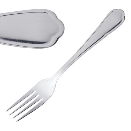 Fourchette à dessert 189 mm dubarry - lot de 12 - olympia -  - inox 189