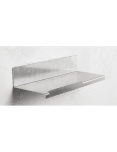 Etagère, porte-objet NIVA en acier inoxydable avec adhésive 18 x5 x9,7 cm