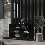vidaXL Buffet Noir 103 5x35x70 cm Aggloméré